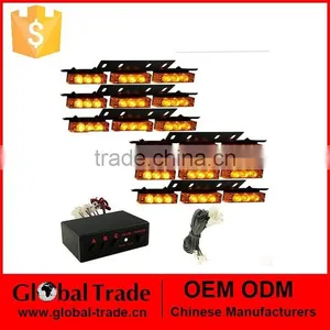 12V 54LED Car Auto Truck LED Beacon Emergency Recovery Flashing Warning Strobe Light Amber Red Blue White Mix A1919 thumbnail-1