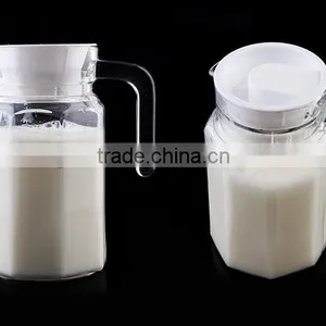 0.5L Transparent High Clear Water Octagonal Glass Pot thumbnail-1