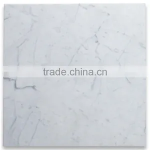 Hot Sale Fire Resistant Natural Stone White Color Marble Tile thumbnail-2