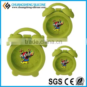 Lovely Rabbit Silicone Alarm Clock, Morning Ring Clock thumbnail-2