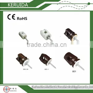 Electrical Fence Porcelain Wiring Reel Insulator thumbnail-1