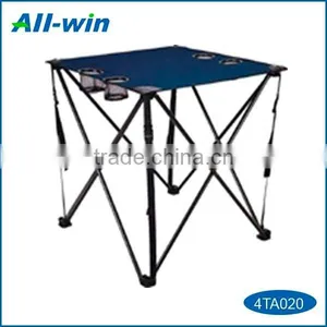 High-quality Outdoor Foldable 600D Cloth PVC Coated Camping Table thumbnail-1