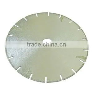 Electroplated Diamond Saw Blades With Four Wings for Cutting Wood /Electroplated Diamond Cutting Blade With U Slots thumbnail-1
