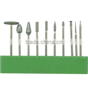 Diamond Mounted Points Set 10pcs/set for Carving thumbnail-1