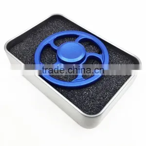 Wheel Hand Spinner Brass Dual Fidget Air Spinner thumbnail-4