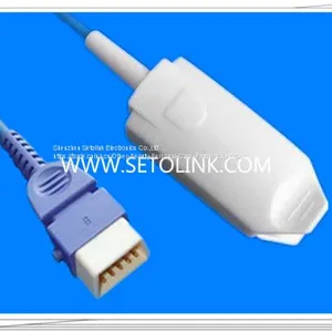 BCI DB9 PIN MALE TO FINGER CLIP SpO2 SENSOR USED FOR ADULT thumbnail-1