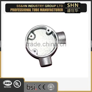 20mm and 25mm Angle Way GI Junction Box thumbnail-1