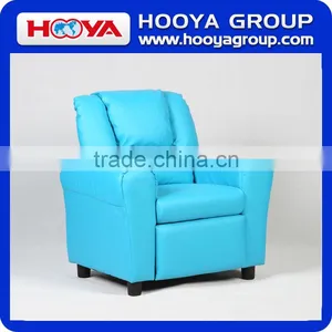 Kids Sofa- Black/blue/pink/red, W62*D56-94*H59-69cm,pu+sponge+crude Wood thumbnail-1