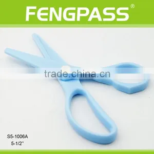 S5-1006A 5.25 Inch Plastic Childrens Scissors thumbnail-2