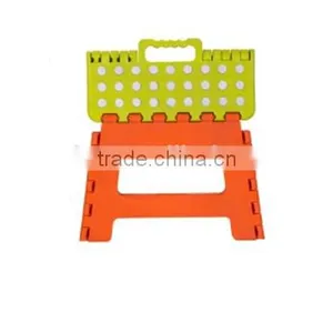 Anti-slip Handle Colorful Plastic Folding Stool 22cm Height SD008 thumbnail-1
