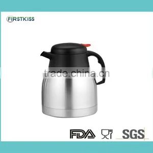1200ml Double Wall Stainless Steel Vacuum Coffee Pot thumbnail-1