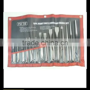 14pcs 40Cr Steel Punch & Chisel Set &Punch and Chisel Set thumbnail-1