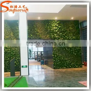 Wholesale Manufacturers Artificial Plant Wall Fake Plastic Vertical Green Wall System thumbnail-6