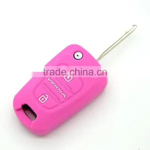 Hot-sale Product Custom 3 Button Smart Remote Key Silicon Cover for Hyundai thumbnail-1