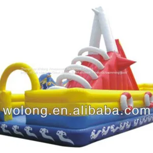 Top Quality Giant Inflatable Water Slide for Sale, Inflatable Water Slip n Slide thumbnail-1