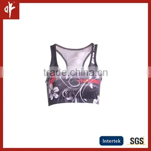 Custom Lycra Fabric for Gym Wear Fitness Clothing Sports Bra thumbnail-1