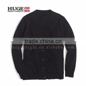 New Style Kintted V-Neck Collar 12GG Cardigan Fashion thumbnail-3
