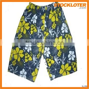 2016 New Styles Summer Shorts for Men 100% Polyester Microfiber Print Beach Shorts Stock thumbnail-1