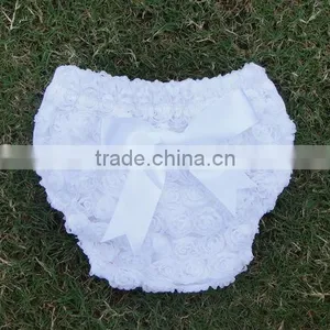 New Arrival Fashion Wholesale Fresh Colors Lace Baby Toddler Girl Bloomers thumbnail-1