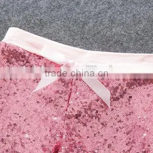 2017 New Style Baby Sequin Shorts Pink Sequin Baby Shorts Wholesale thumbnail-3