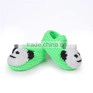 Cute Dog Pattern Hand Crochet Baby Shoes thumbnail-5