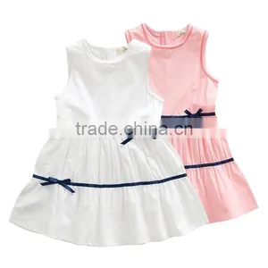 Direct Clothes Factory International Wholesale Custom Girls Casual Summer Skirt Sleeveless 1PC Quality Clothing thumbnail-3