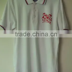 Mens Cotton Polo T-shirt 9650 thumbnail-1