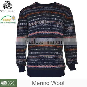 Men Printed Sweater 2017 Superior, Cost-effective Cotton Sweater Factory thumbnail-2