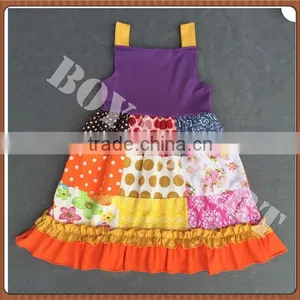 Easter Day New Arrival! Girls Holiday Remake Ruffle Outfits Baby Girl Outfit Kids Clothing Baby Girl Cute Spring Outfits thumbnail-3
