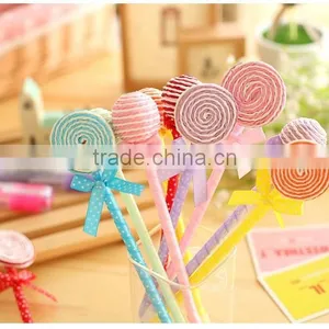 Lollipop Pattern Ballpoint Ball Creative Pen for Gift Student Plastice Pen thumbnail-3
