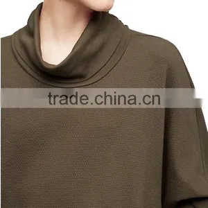 2017 Oem Fashion Wholesale Women Fleece Pullover Hoodie Sweater Women Fleece Pullover Sweater thumbnail-5