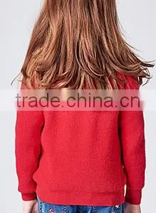 2017 OEM Custom-Made Shawl Knitting Patterns Sweater Coat for Children thumbnail-3
