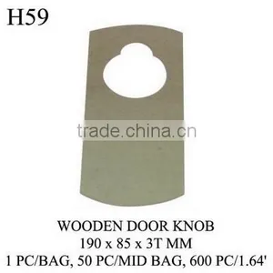 DIY Creative Door Hanger Tag, Door Knob Memo Hanger thumbnail-3