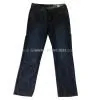 Indigo Straight Long Denim Fashion Simple Design Jeans thumbnail-1