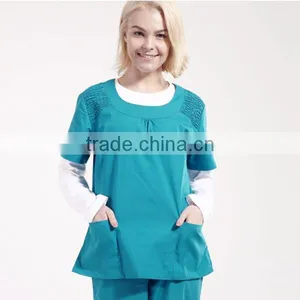100% Cotton Medical Hospital Housekeeping Uniform thumbnail-3