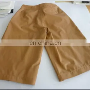 Ladies Loose Short Sheep Leather Pants thumbnail-1