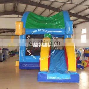 Popular Commercial Bouncer, Air Bouncer Inflatable Trampoline With Slide for Kids thumbnail-3