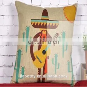 Customized Hot Sale Creative Indian Pattern Printing Cushion Pillow,Wedding Decorations Printing Pillow,Throw Pillow Case thumbnail-1