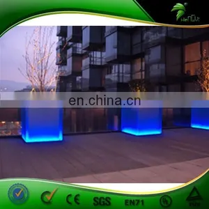 Fashion Blue LED Illuminated Acrylic Display Case Manufacturer thumbnail-1