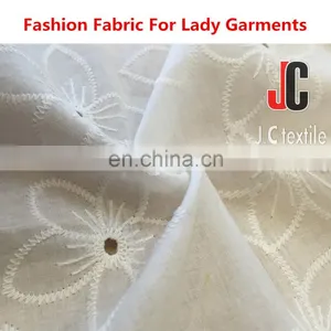 Cotton Importers Recycled Cotton Yarn Plain Dyed Embroider Fabric Silk Soft 100% Cotton Cloth thumbnail-1