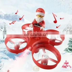 Dropshipping JJR/C H67 Flying Santa Claus WiFi FPV Drone 2.4GHz RC Helicopter With Remote Controller thumbnail-1