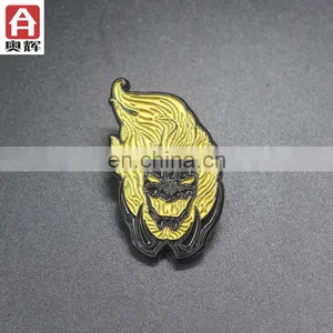 Newest Antique Gold MOQ 10 Magnetic Badge Holder thumbnail-3