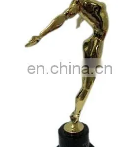 Employee Recognition Golden Human Figures Trophy thumbnail-1