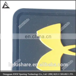 OEM Cheap Price 3D Custom Rubber Silicone Patch Stitching Label Apparel Logo thumbnail-3