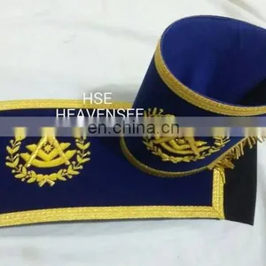 MASONIC REGALIA GRAND LODGE PAST MASTER CUFF'S BLUE thumbnail-5