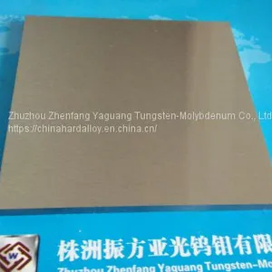 Tungsten Sheet 100*100*5 Pure Tungsten Plate thumbnail-2
