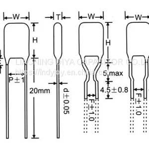 CL21X MINI-SIZE Metallized Polyester Film Capacitor thumbnail-3