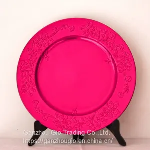 Plastic Charger Plate,christmas Decoration Plate Charger Plate Made in China YF-60572 thumbnail-4