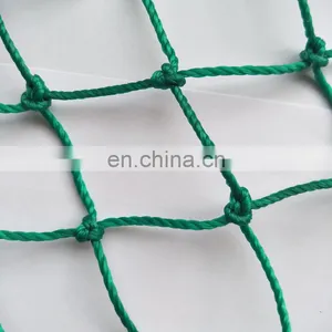 3.5mm Diameter Blue Red Skiing Fence Safety Net With Sticks thumbnail-5