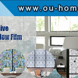 BT801 PVC Self Adhesive Glass Window Film thumbnail-2